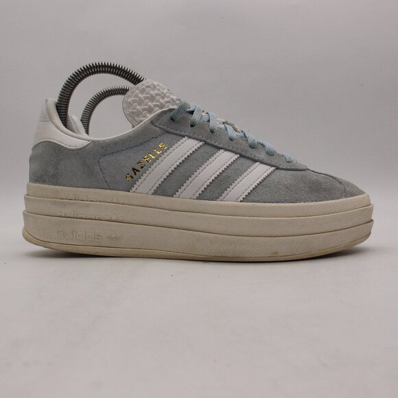 Adidas Gazelle Bold Women's Size 6.5 Blue Casual Shoes Sneakers ID6991 - Picture 1 of 9